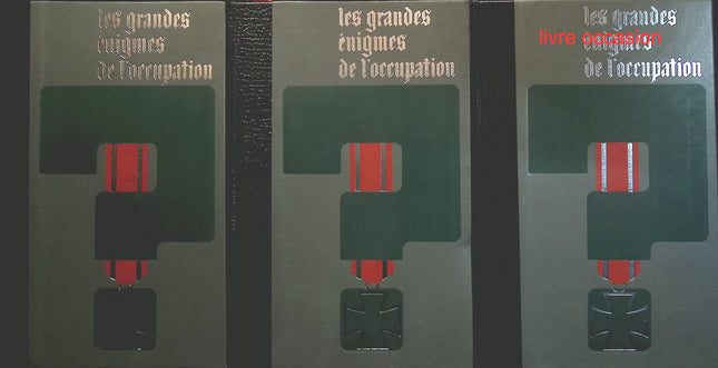 Les grandes énigmes de l'Occupation - 3 tomes - Jean Dumont - livre