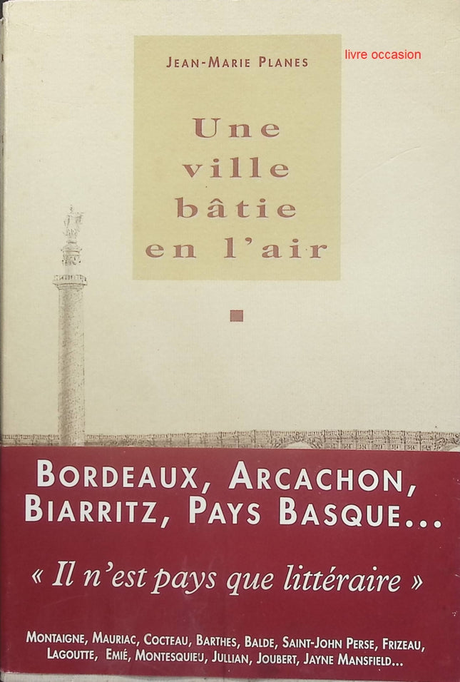Une ville bâtie en l'air - Jean-Marie Planes - Livre