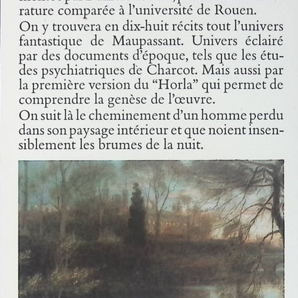 Le Horla - Guy de Maupassant - Livre