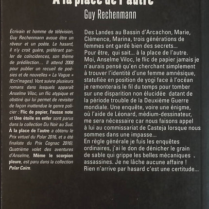 À la place de l'autre - Guy Rechenmann - Livre
