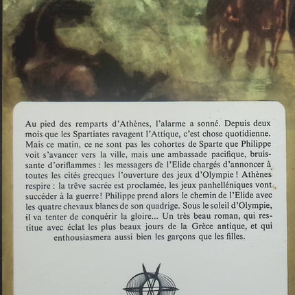 Le soleil d'Olympie - Jean Séverin - Livre