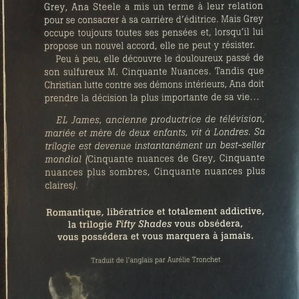 Cinquante nuances plus sombres - E. L. James - Livre