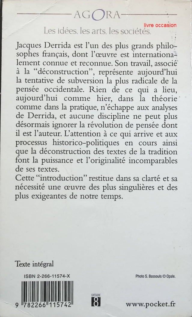 Jacques Derrida : Une introduction - Marc Goldschmit - livre