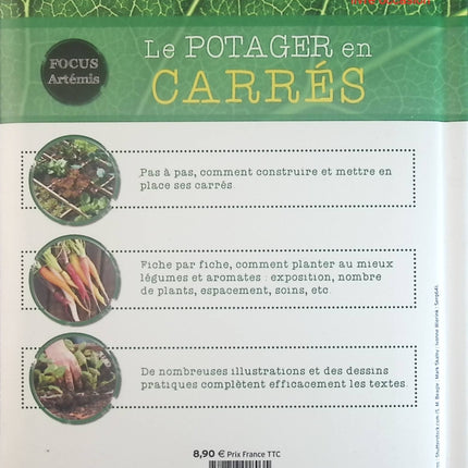 Le potager en carrés - Sasias Gérard - Livre