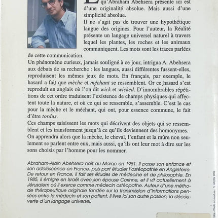 Babel, la langue promise - Alain Abehsera - livre