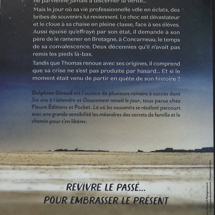 Là où les souvenirs se révèlent - Delphine Giraud - livre