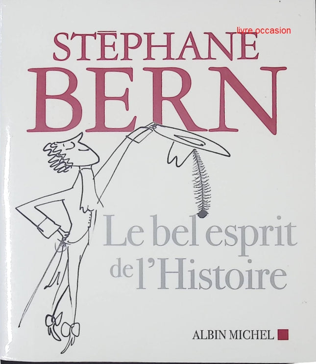 Le bel esprit de l'Histoire - Stéphane Bern - Livre