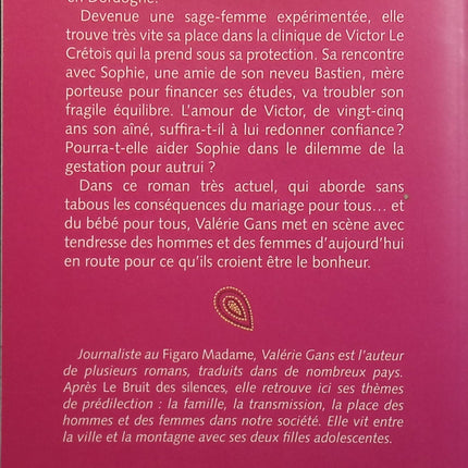 Des fleurs et des épines - Valérie Gans - livre