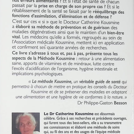 La méthode Kousmine - Catherine Kousmine - Livre