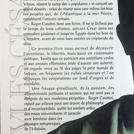Jules César, tome 1 : Rome, ville à vendre - Roger Caratini - Livre