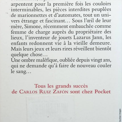 Les Lumières de septembre - Carlos Ruiz Zafón - livre
