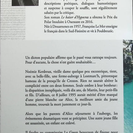 Les ombres de Morgat - Françoise Le Mer - livre
