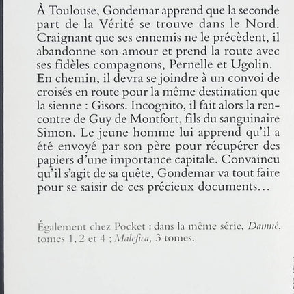 Damné - tome 3 - L'étoffe du Juste - Hervé Gagnon - Livre