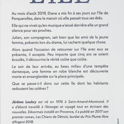L'Île - Jérôme Loubry - Livre