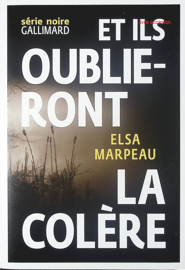 Et ils oublieront la colère - Elsa Marpeau - Livre