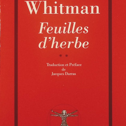 Feuilles d'herbe, tome 2 - Walt Whitman - Livre