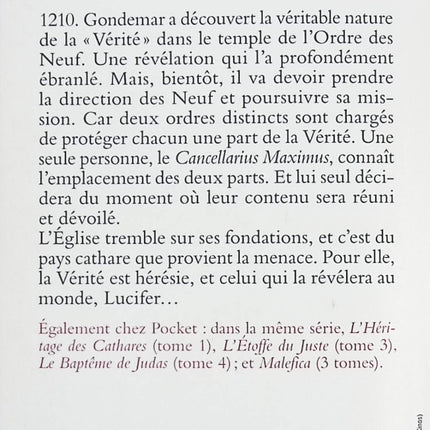 Damné - tome 2 - Le fardeau de Lucifer - Hervé Gagnon - Livre
