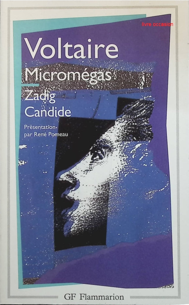 Micromégas Zadig Candide - Voltaire - livre
