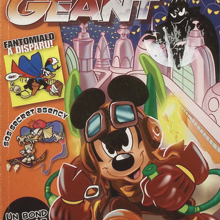 Mickey contre l'armée du fantôme noir - Mickey parade géant - livre