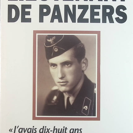 Lieutenant de panzers - August von Kageneck - Livre