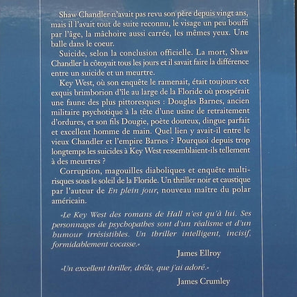 Bleu Floride - James Wilson Hall - livre