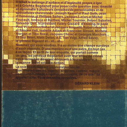 L'effet science-fiction - Igor et Grichka Bogdanoff - Livre