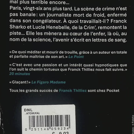 Atom[ka] - Franck Thilliez - Livre