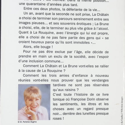 Les Vendanges Tardives - Françoise Dorin - Livre
