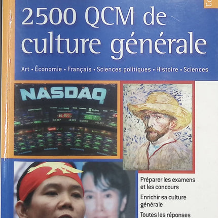 2500 QCM de culture générale - Jean-Michel Oullion - Livre