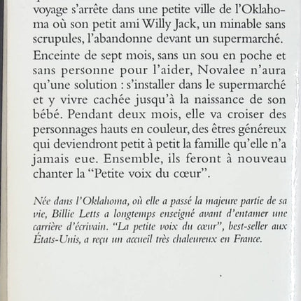La petite voix du coeur - Billie Letts - livre