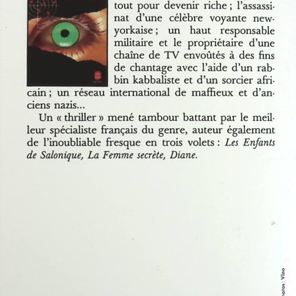 Voyante - Bernard Lenteric - Livre