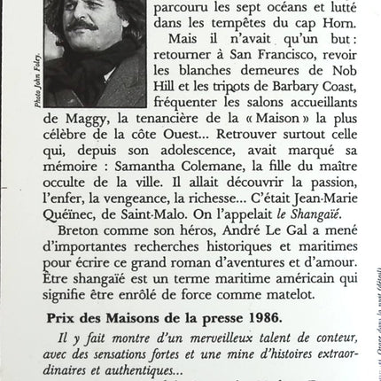 Le Shangaïé - André Le Gal - Livre
