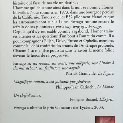 Farrago - Yann Apperry - livre