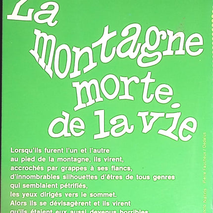 La Montagne morte de la vie - Michel Bernanos - livre