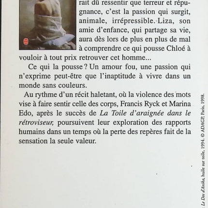 L'autre versant de la nuit - Francis Ryck, Marina Edo - Livre