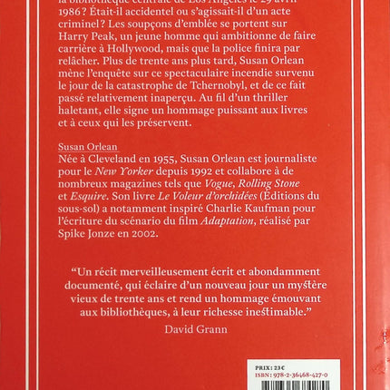 L.A. bibliothèque - Susan Orlean - Livre