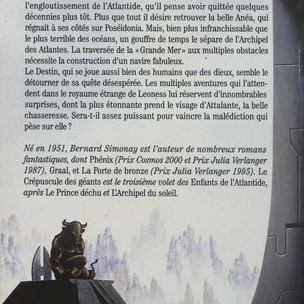 Les Enfants de l’Atlantide Tome 3 – Le Crépuscule des géants – Bernard Simonay, roman fantastique et aventure épique inspirée du mythe de l’Atlantide - Livre