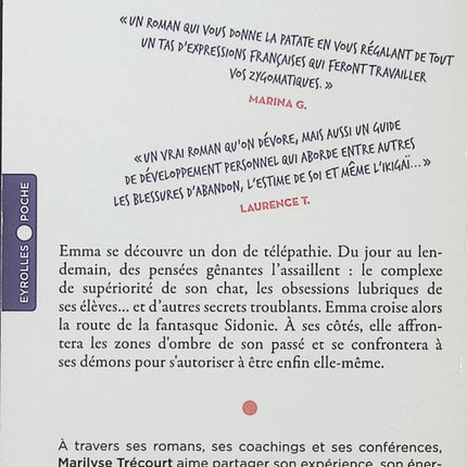 Ferme les yeux et tu verras – Marilyse Trécourt, roman feel-good sur la télépathie, les secrets et les surprises de la vie - Livre