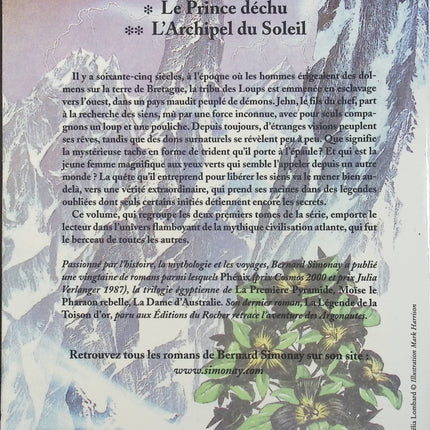 Les Enfants de l’Atlantide Tomes 1 et 2 – Le Prince déchu et L’Archipel du Soleil – Bernard Simonay, saga fantastique et aventure autour du mythe de l’Atlantide - Livre