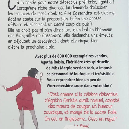 Agatha Raisin enquête Tome 15 – Bal fatal – M. C. Beaton, roman policier britannique et enquête pleine d’humour - Livre