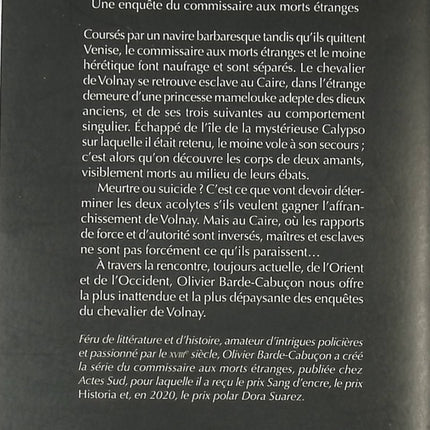 Petits meurtres au Caire - Olivier Barde-Cabuçon - Livre