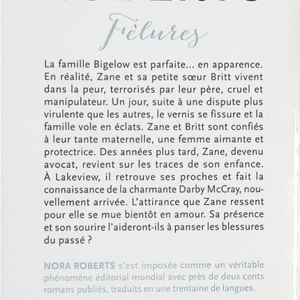 Fêlures - Nora Roberts - Livre