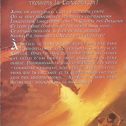 La règle et la mesure - tome 4 - Lancedragon - Michael Williams - Livre