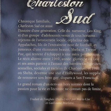 Charleston Sud – roman dramatique et historique de Pat Conroy saga familiale intense - livre