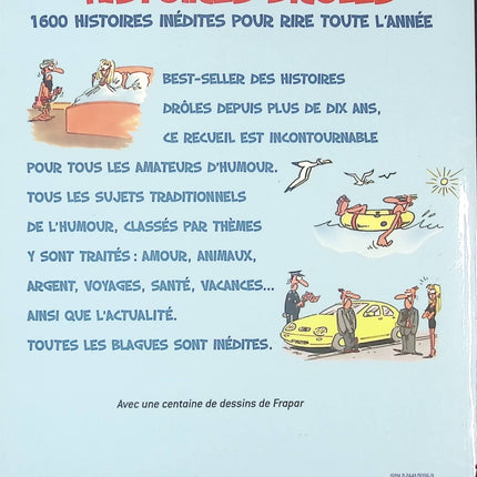 Le grand livre des histoires drôles - Mina Guillois Frapar André Guillois - Livre