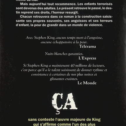 Ça, tome 2 - Stephen King - Livre