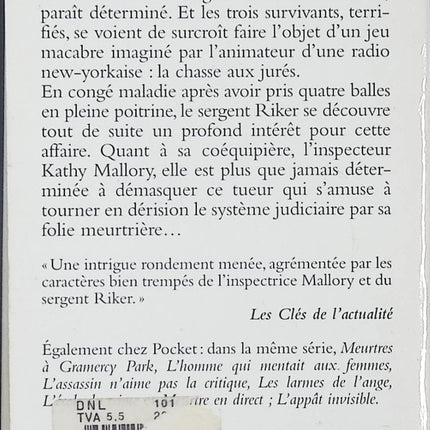 Verdict assassin - Carol O'Connell - Livre