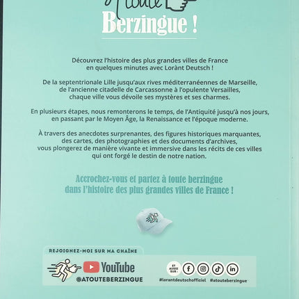 À toute berzingue - Lorànt Deutsch - Livre