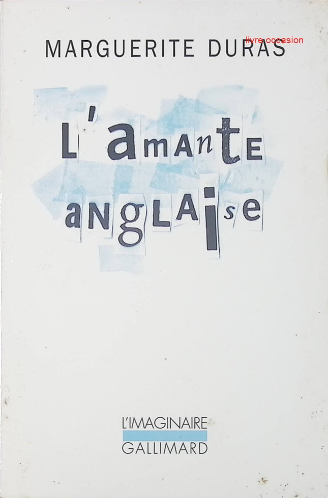 L'amante anglaise - Marguerite Duras - livre