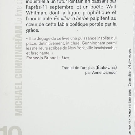 Le livre des jours - Michael Cunningham - livre